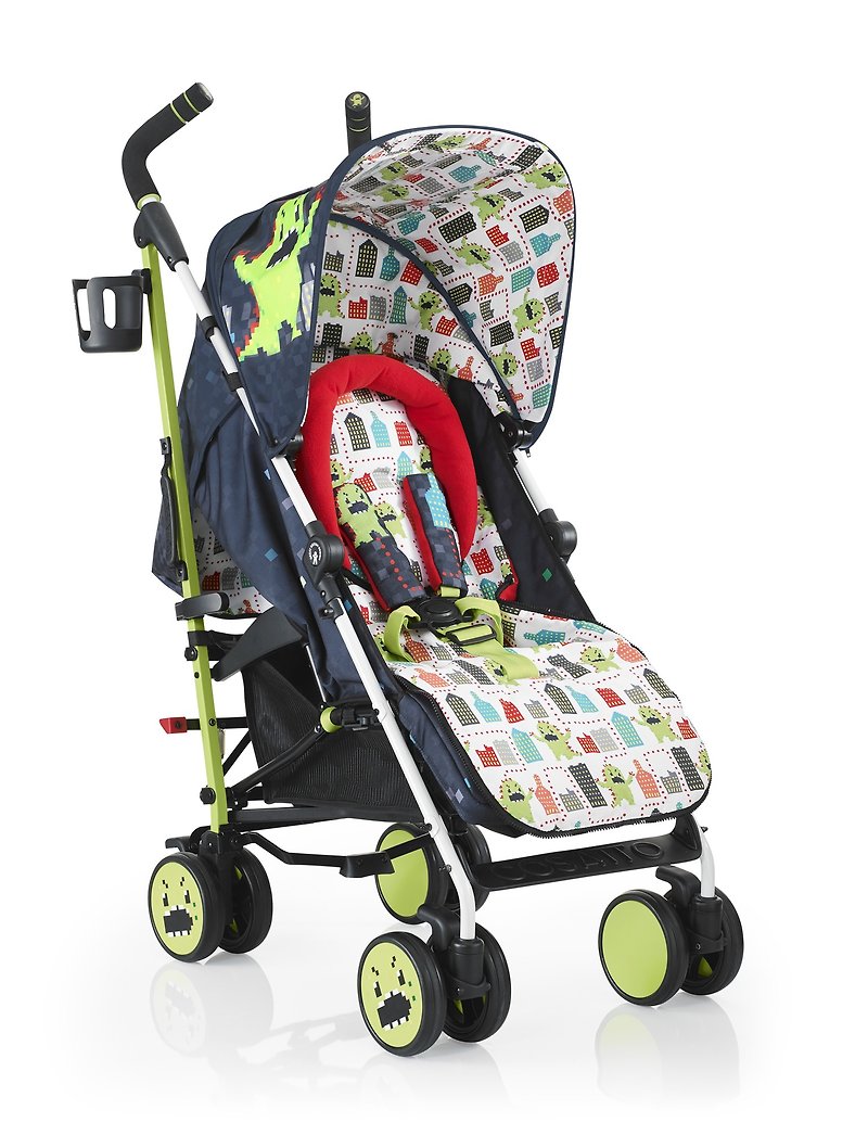 Cosatto Supa Stroller – Monster Arcade - Other - Paper Green