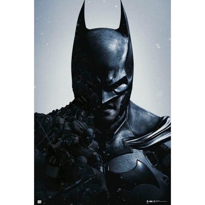 【DC】Batman Arkham Origins (Close-up) Imported Poster - Posters - Paper Black