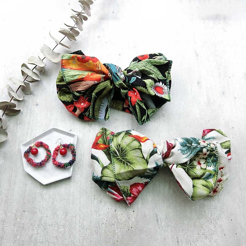 Lucky Bag Package - Jungle Set - Headbands - Cotton & Hemp Multicolor