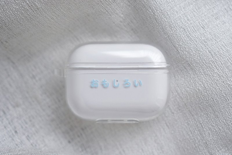 提供定制 有趣的日 AirPods 1/2/3/Pro TPU收納盒 加厚透明保護套 - AirPods/耳機保護套 - 其他材質 透明