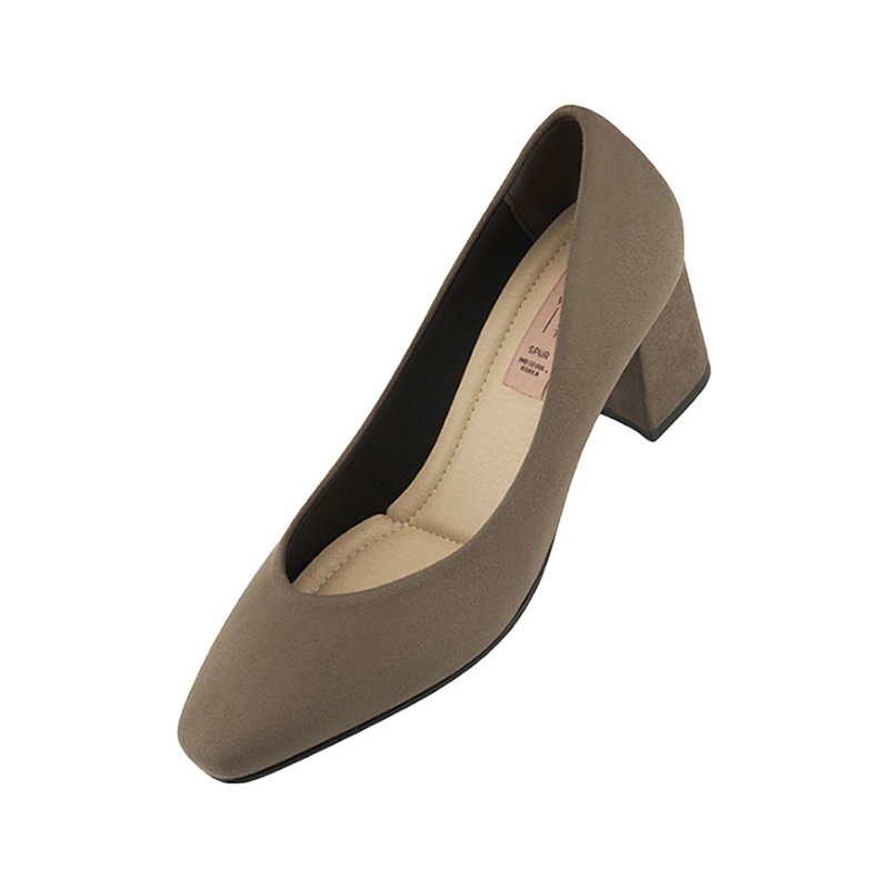PRE-ORDER SPUR Daily Shoes QA5556 Cocoa - 女皮鞋 - 其他材質 