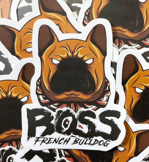 フレンチ ブルドッグ BOSS フレンチ ブルドッグ ステッカー
