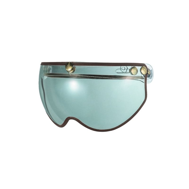 W goggles (TOP coffee trim) - light green - หมวกกันน็อก - วัสดุอื่นๆ 