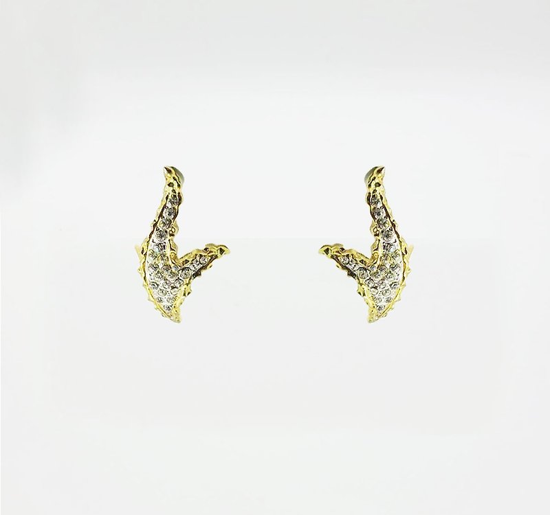 Alynd Gold Earrings - Earrings & Clip-ons - Precious Metals Gold