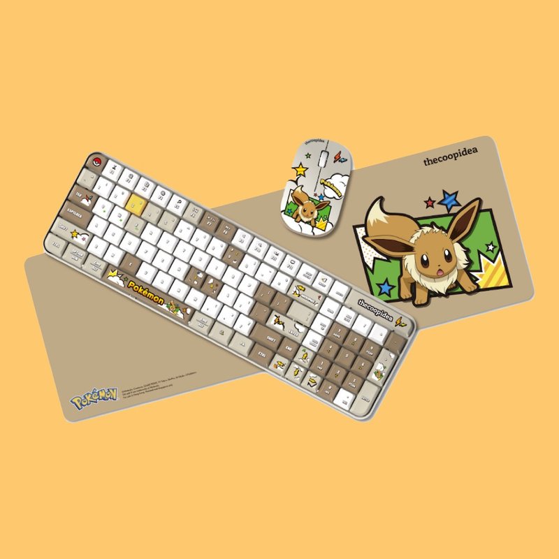 thecoopidea x POKÉMON TAPPY PRO wireless keyboard and mouse set | Ibe - Computer Accessories - Other Materials 