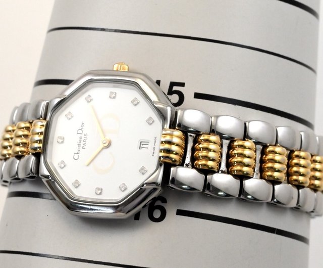 Christian Dior Octagon D48-203 Diamond レディース 腕時計