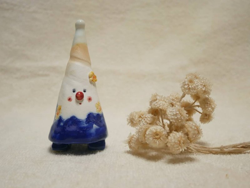 No.3華華ロールハートクリスピースモールツリー陶器/自衛隊 - 置物 - 陶器 
