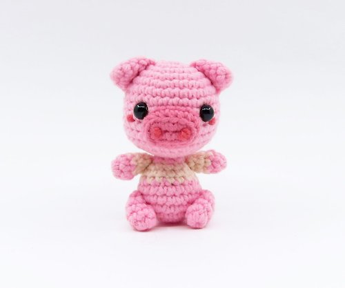Funmay 豬-粉紅豬-鑰匙圈-吊飾