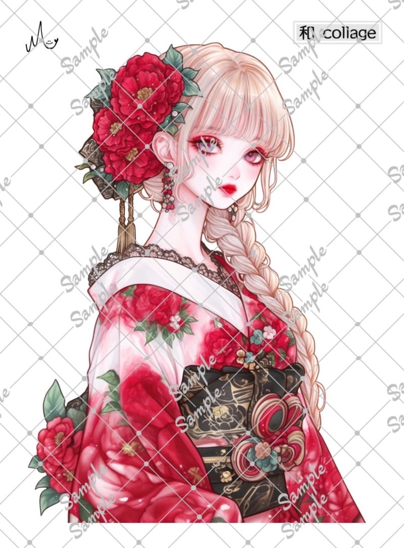 Original Character Stickers: Japanese Series - Limited Time Offer until January 10th - สติกเกอร์ - กระดาษ 