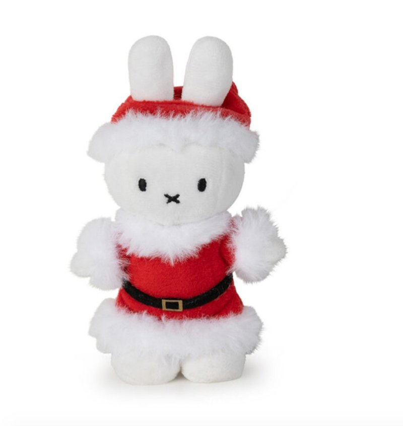 Miffy standing Santa - Kids' Toys - Cotton & Hemp Multicolor