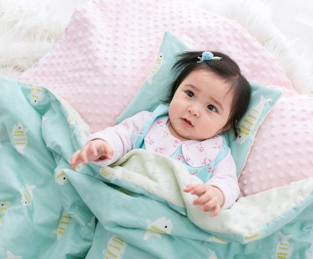 Blanket and pillow set for baby hot sale