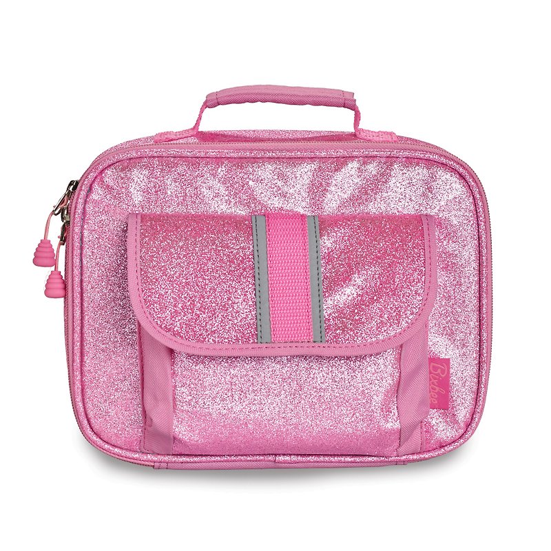 美國Bixbee閃采系列-甜心粉保溫提袋 - 手提包/手提袋 - 聚酯纖維 粉紅色