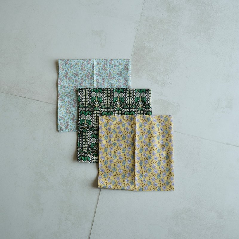 Korean printed cotton scarf - Scarves - Cotton & Hemp 