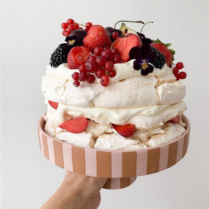 Toppu 托盤 / 焦糖玫瑰 - 托盤/砧板 - 陶 多色