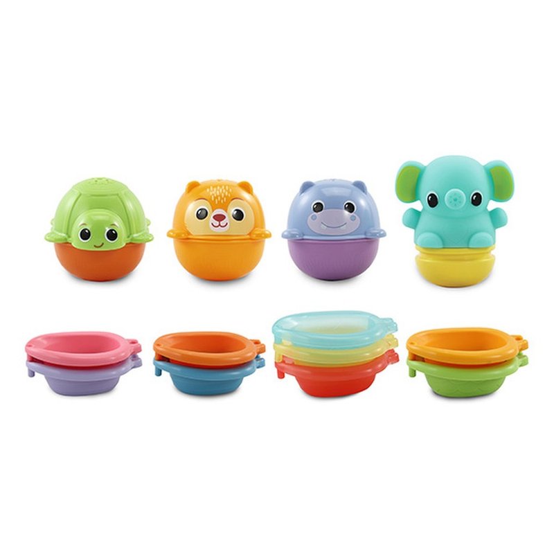 Vtech　戲水玩具系列-漂浮動物疊疊樂 - 寶寶/兒童玩具/玩偶 - 塑膠 