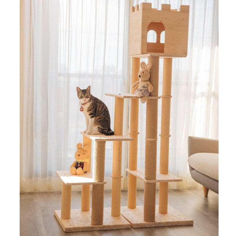 MiCHA Dream Worker - L006 - Pet Toys - Wood Gold