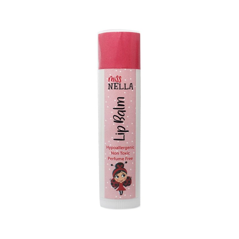 United Kingdom [Miss Nella] Children's Water-based Lip Balm-Strawberry Ice Cream Pink - ลิปสติก/บลัชออน - วัสดุอื่นๆ หลากหลายสี