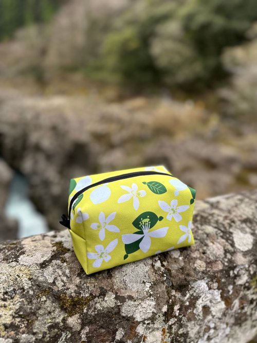Blessings 花果襪 柚花萬用收納包 化妝包 工具包 旅行用品袋