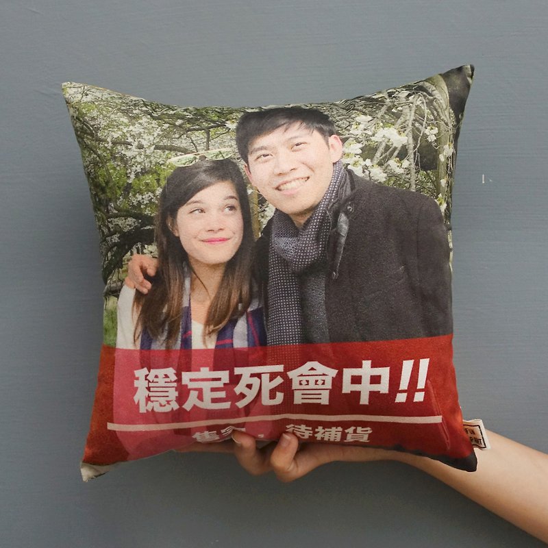 FunPrint【customize】Couple Pillow Valentine's Day  recommend - Pillows & Cushions - Other Materials Red