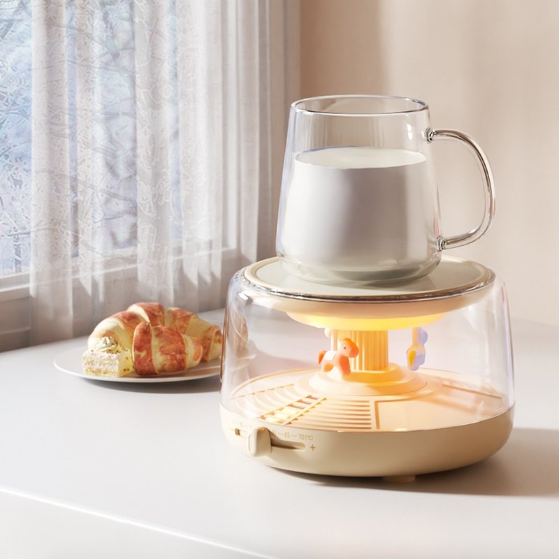 【快速出貨】氛圍恆溫暖杯墊 燭光 - 杯墊 - 其他材質 