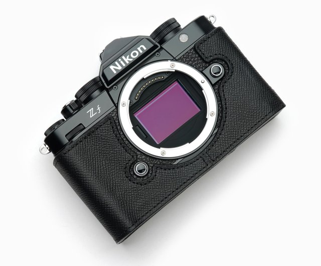 Nikon Zfc用 ハンドグリップレザーカメラボトムケース - ショップ