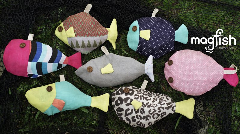 magFish 鎂粒子洗衣小魚 - 洗衣精/衣物清潔 - 亞麻 