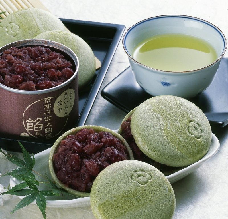 KIYOSEN Handmade Matcha Monaka - 1 set  Wagashi Japanese sweets Free Shipping - Cake & Desserts - Fresh Ingredients Green