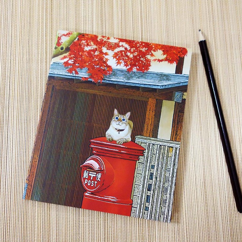 【台湾アーティスト-リン・レッド】ノート-赤い韻 - ノート・手帳 - 紙 