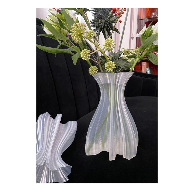 3D printing art vase - เซรามิก - วัสดุอื่นๆ สีใส