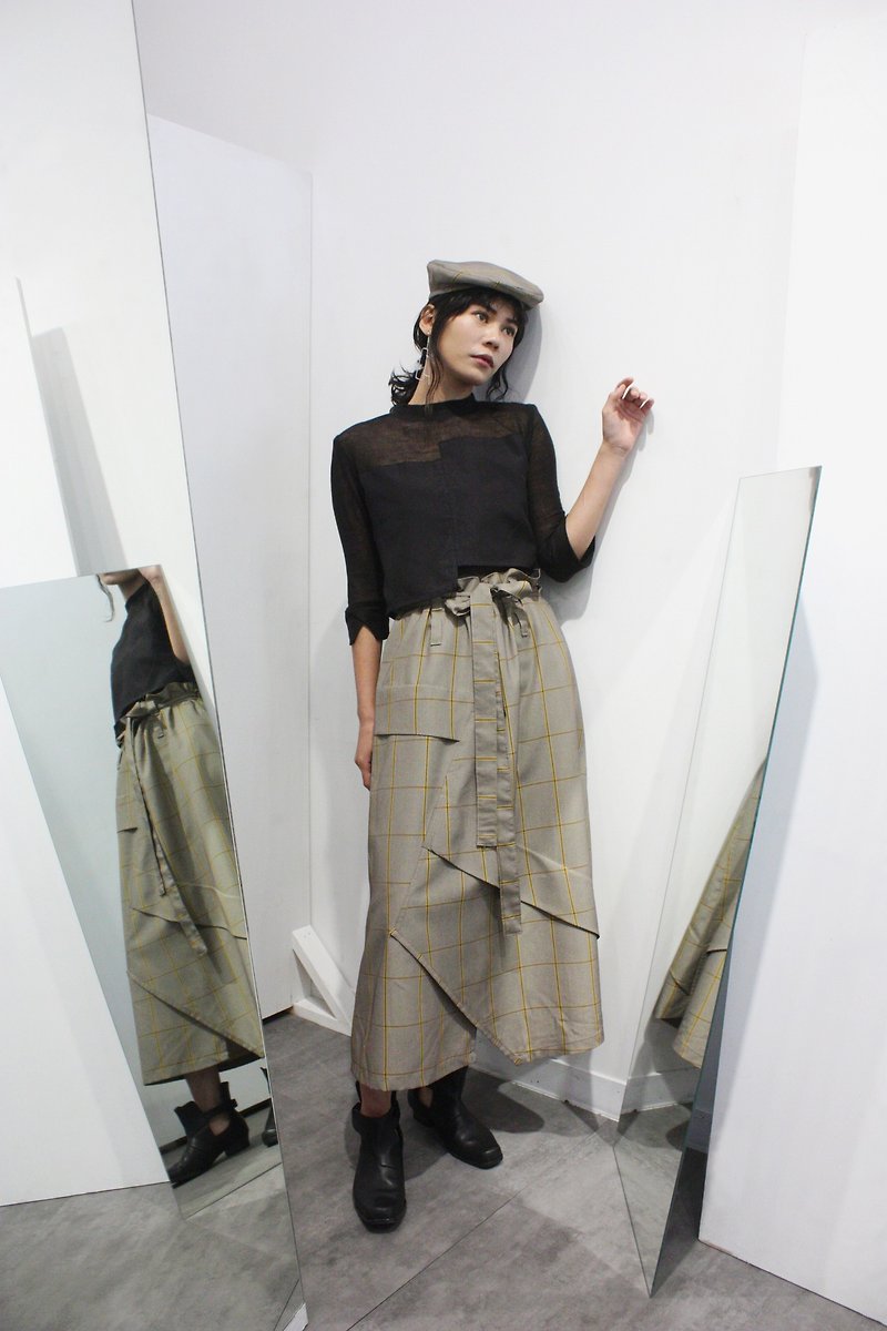 360 degree double-sided skirt - Skirts - Polyester Gold