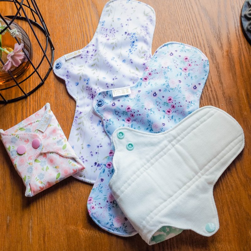 【Quick Shipping】Multi-quantity Eco-friendly Cloth Sanitary Pad 28cm (Single Piece) - ของใช้ส่วนตัวผู้หญิง - ผ้าฝ้าย/ผ้าลินิน สีกากี