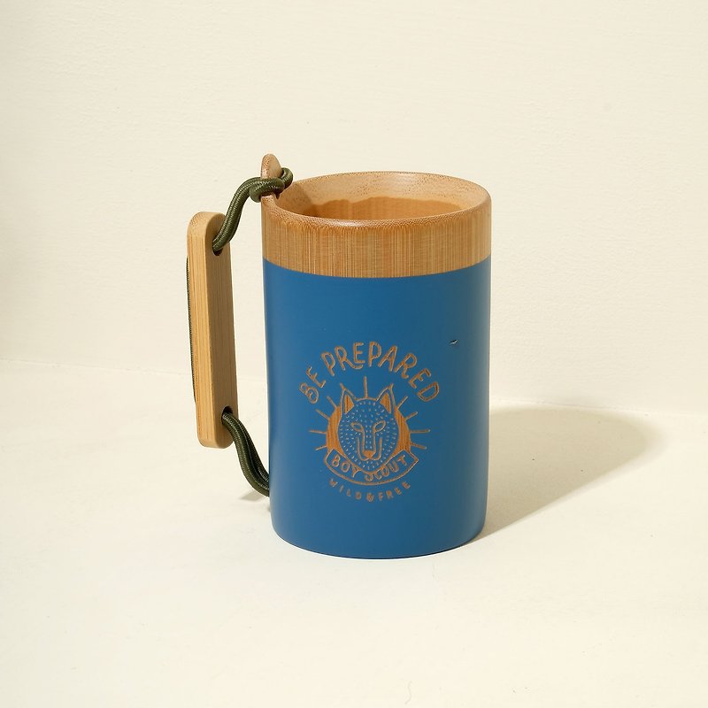 Outdoor Cup vitality concave bean cup (little wolf) - Mugs - Bamboo Khaki