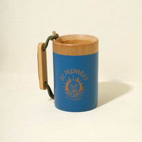 Outdoor Cup Yuanqi Concave Bean Cup (Little Wolf Style)