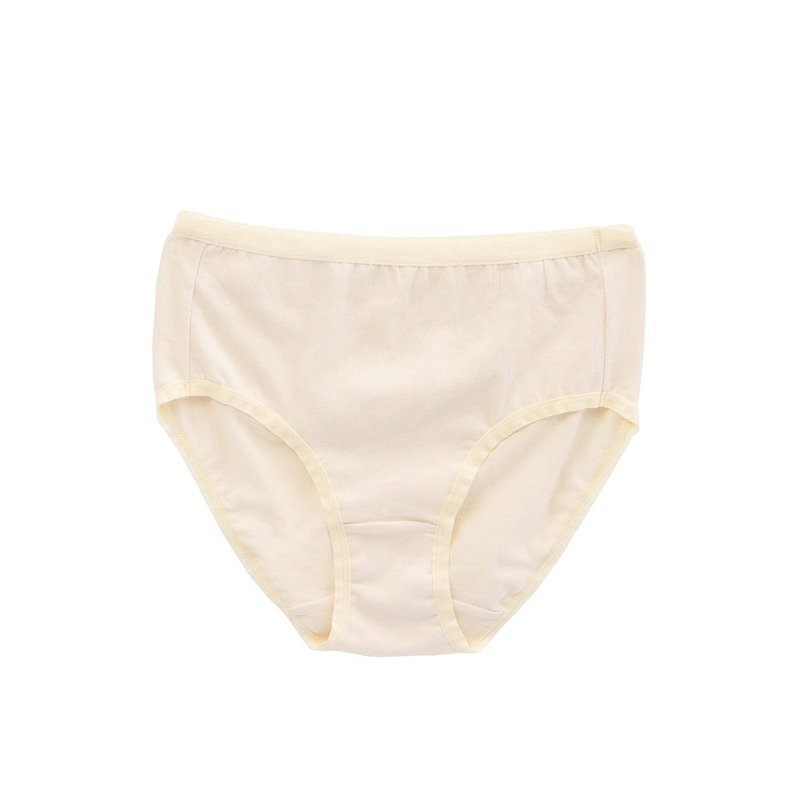 Women's mid-waist underwear-classic cotton (2 pieces) - Women's Underwear - Cotton & Hemp White