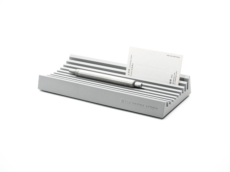 Linear 水泥置物盤/水泥商品客製化/企業禮品/開幕禮品/辦公小物 - 居家收納/收納盒/儲物盒 - 水泥 