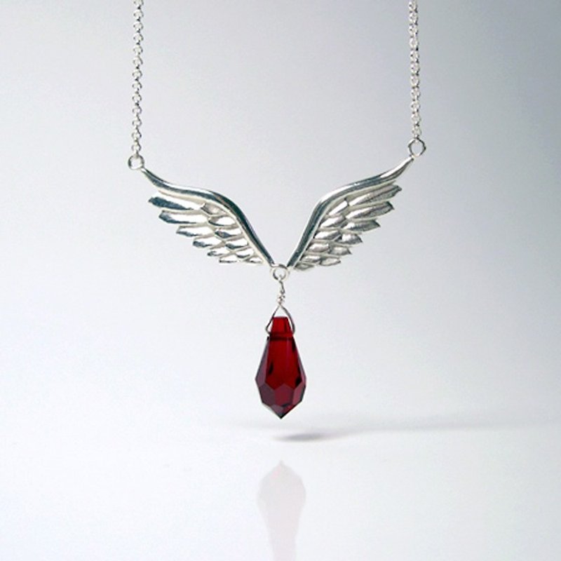 Wings Of Dream sterling silver necklace - Necklaces - Sterling Silver Silver