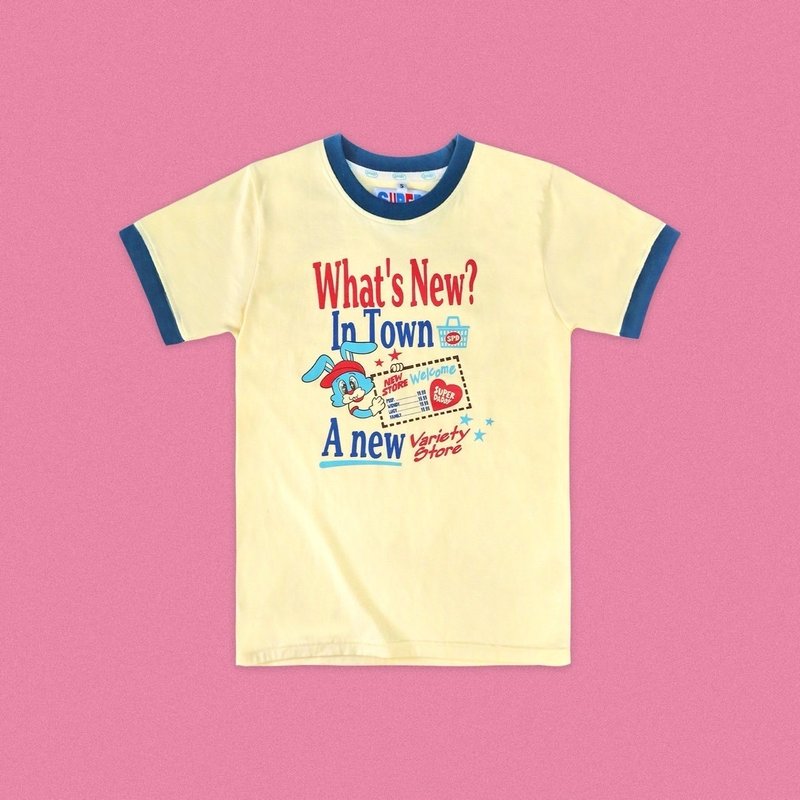 SUPERDADDY | What's New In Town T-shirt - 男 T 恤 - 其他材質 