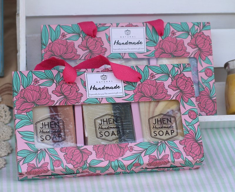 3-packed gift box without contents - Other - Paper Pink