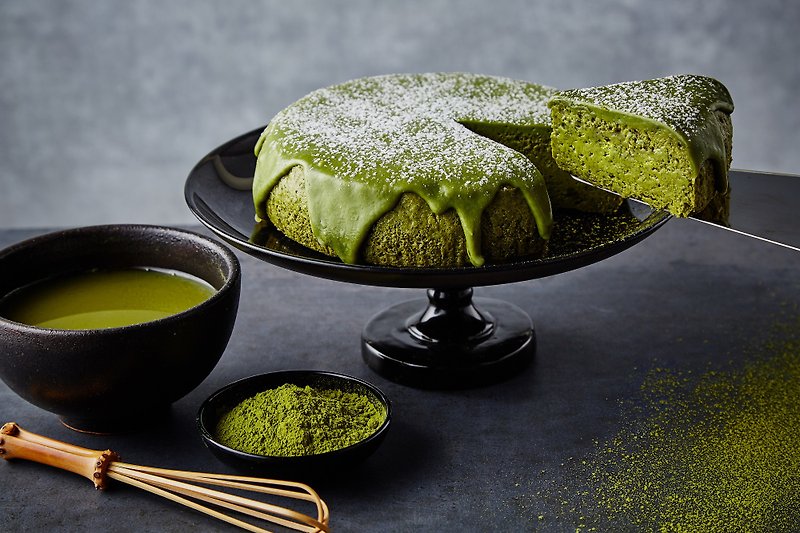 【Duke Cheese】Extremely thick Shizuoka lava matcha brownie 6 inches - Cake & Desserts - Other Materials Transparent