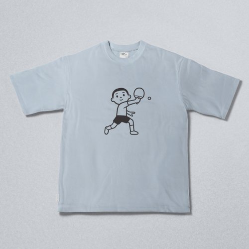 MO / MaskOn. Noritake 運動系列 成人T 恤 乒乓球