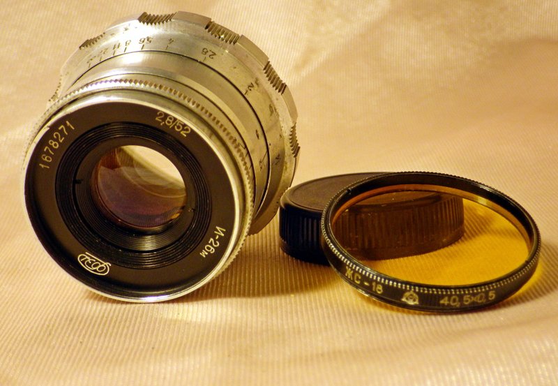 FED INDUSTAR-26m 52mm f2.8 鏡頭適用於 M39 LTM Leica Zorki Te - 相機/拍立得/底片相機 - 玻璃 