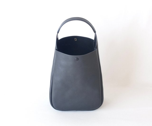 ワンハンドルトートバッグ【cowbell】手縫い仕立てD.A.61 leather works - Pinkoi 限時優惠活動