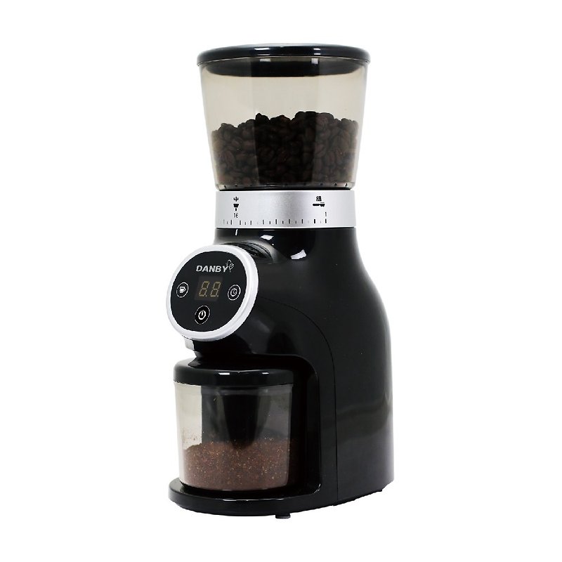 DANBY 31-stage quantitative cone knife craftsman coffee grinder - Kitchen Appliances - Plastic Black