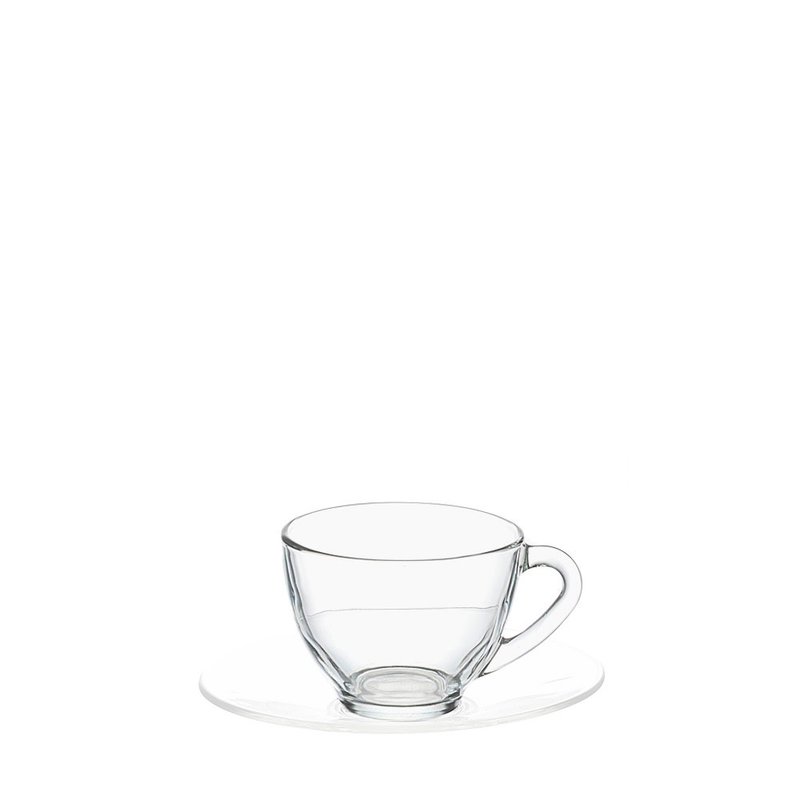 木村硝子店 Ocean Cosmo 玻璃茶杯(不含盤) - 玻璃杯 - 玻璃 透明