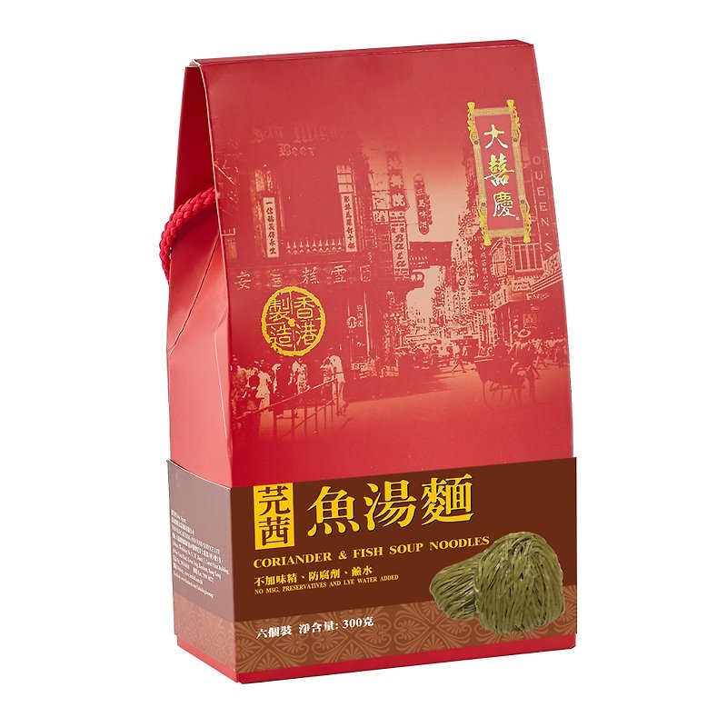香港製DaXingQingコリアンダーフィッシュヌードルスープ - 麺類 - その他の素材 