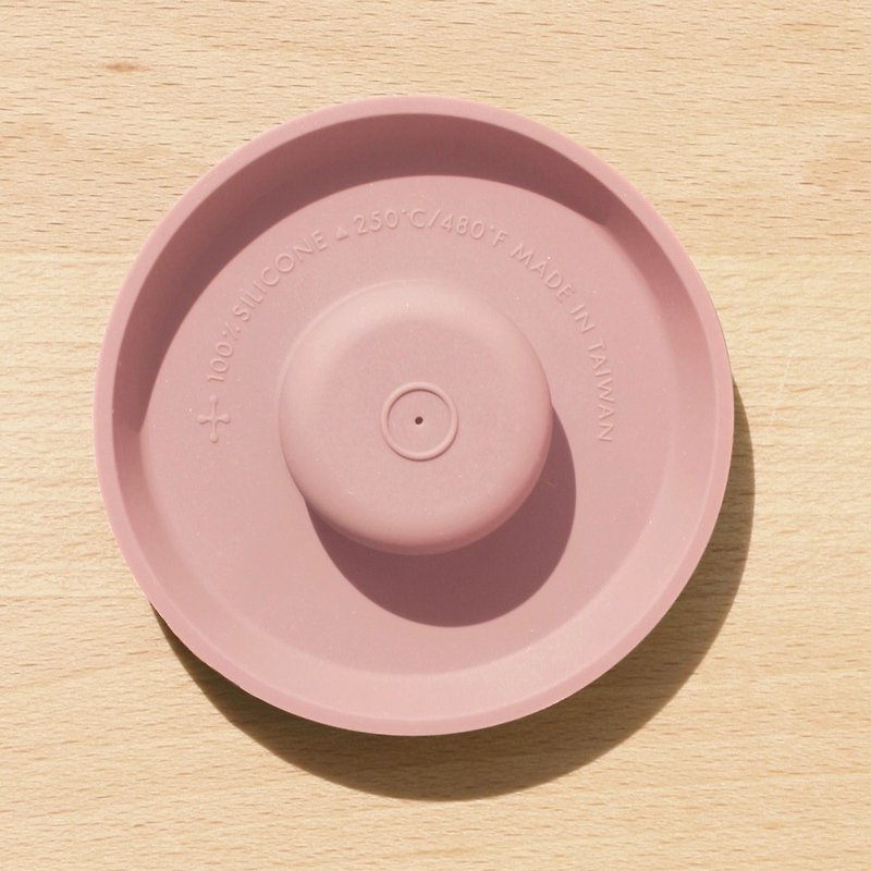 兩件組 玫瑰粉隨手飲矽膠杯蓋 -P+L實用款(台灣製可微波烤箱) - 其他 - 矽膠 粉紅色
