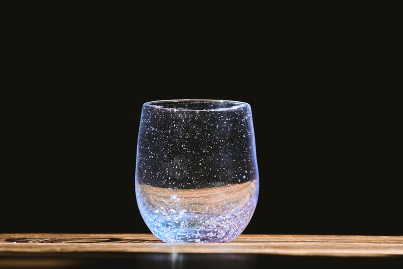 Glass night after the rain - Cups - Glass Blue