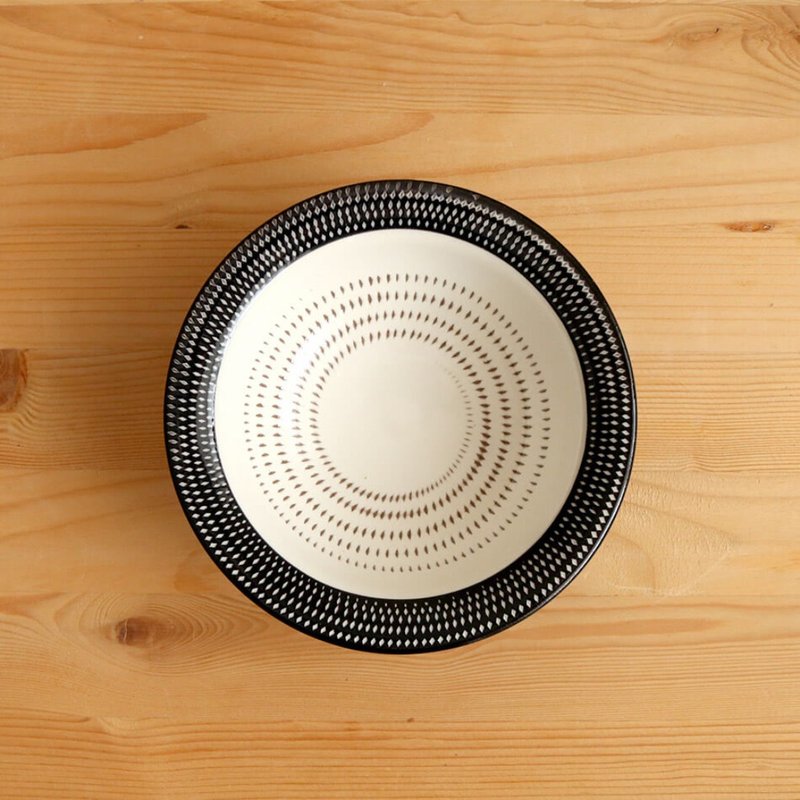 小石原燒 小石原燒 小碗 森木釜 14.0cm 森山健二 陶器 餐具 - 盤子/餐盤/盤架 - 陶 白色