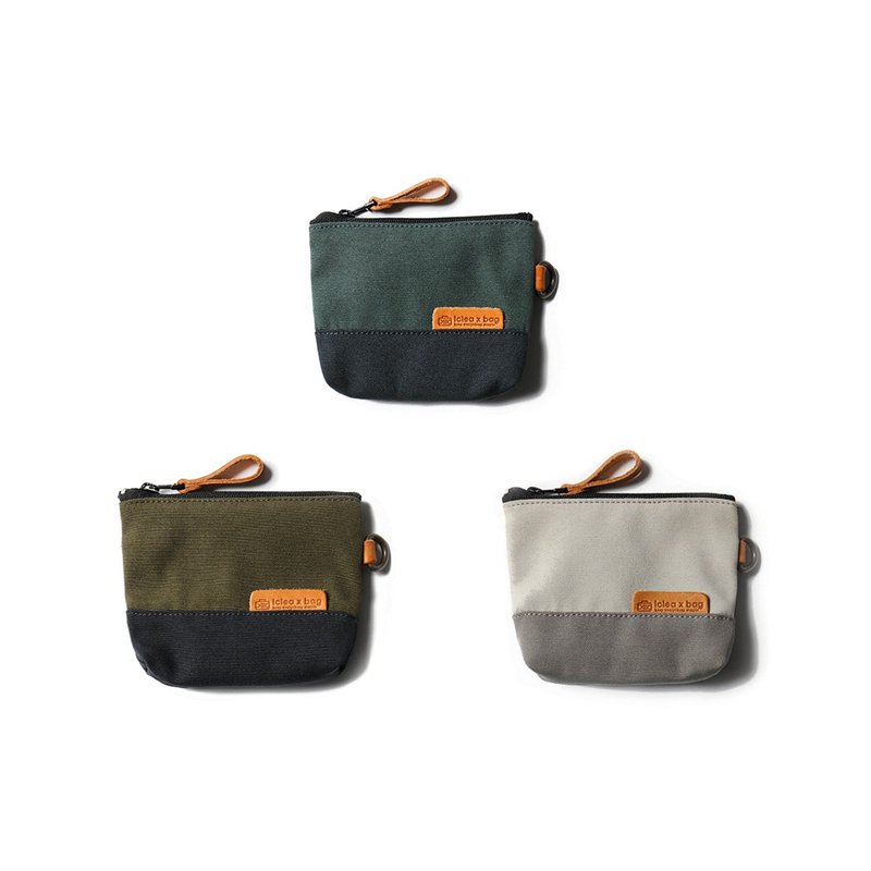 カラーマッチング小銭入れ/お得3点セット/DG79 - 財布 - 革 ブラウン