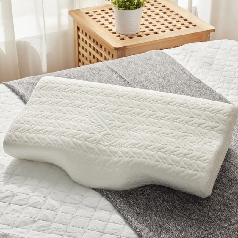 【Fulux】Ultrasoft Soothing Shoulder and Neck Memory Pillow provides key support - หมอน - ฟองน้ำ ขาว